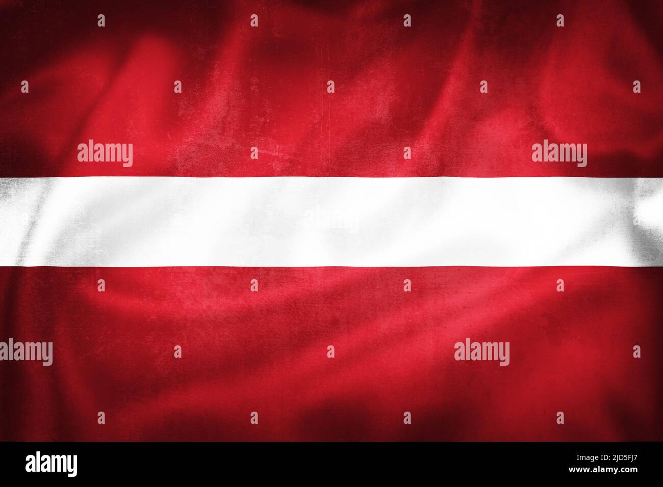 Grunge 3D illustration of Latvia flag, concept of Latvia Stock Photo