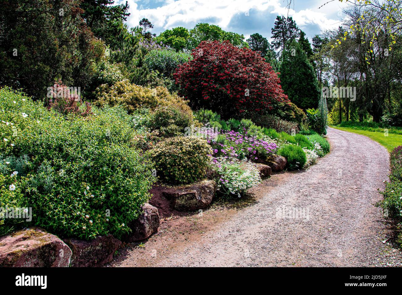 Ness Gardens Cheshire Wirral UK Stock Photo Alamy
