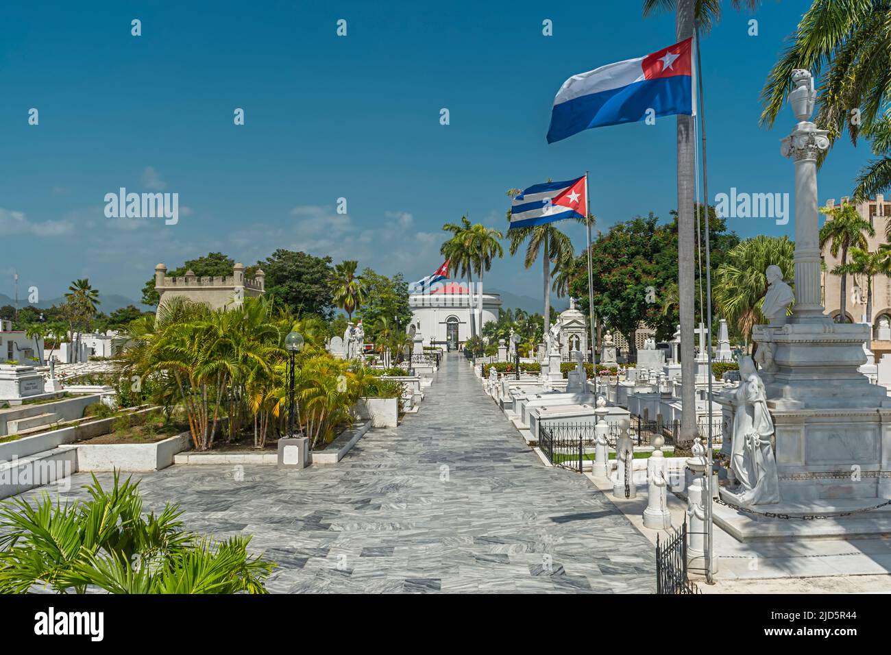 Santa Ifigenia Cemetery, Santiago de Cuba, Cuba Stock Photo