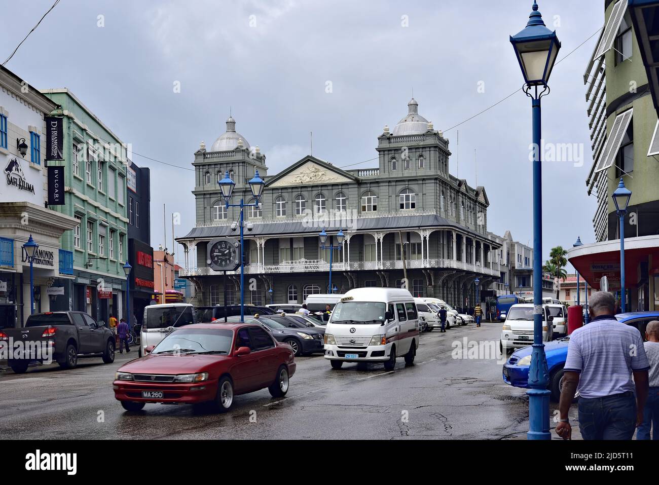 Barbados bridgetown town hi-res stock photography and images - Alamy