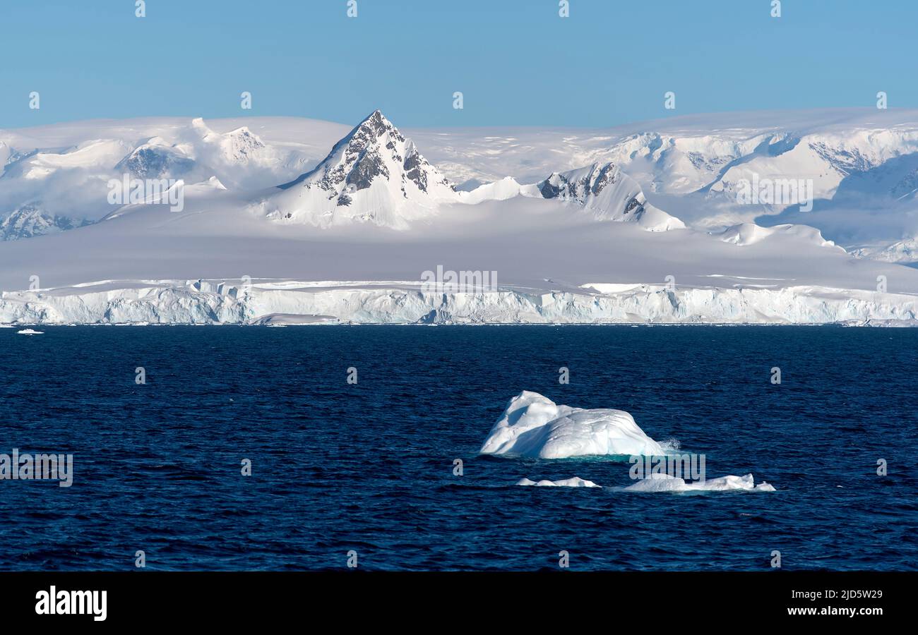 Glaciers And Mountains At Arctowski Peninsula (danco Coast) On The 