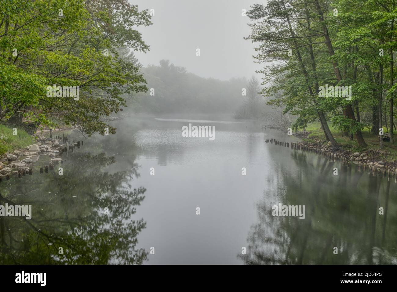 Hamlin Lake River Stock Photo Alamy