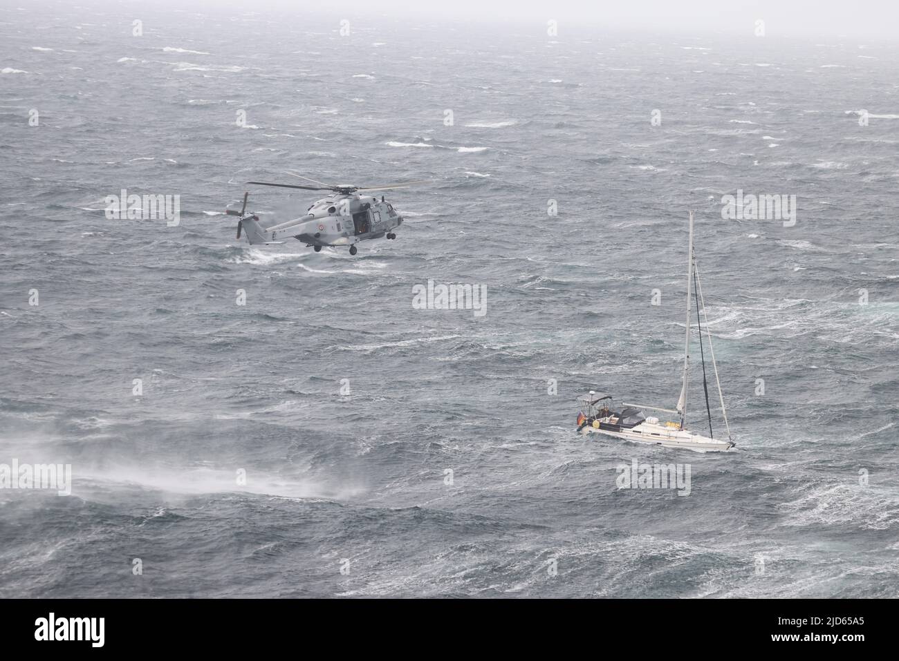 The Bay of Biscay, Spain. 18th June 2022. 18th June 2022 Cunard's Queen Victoria cruise ship