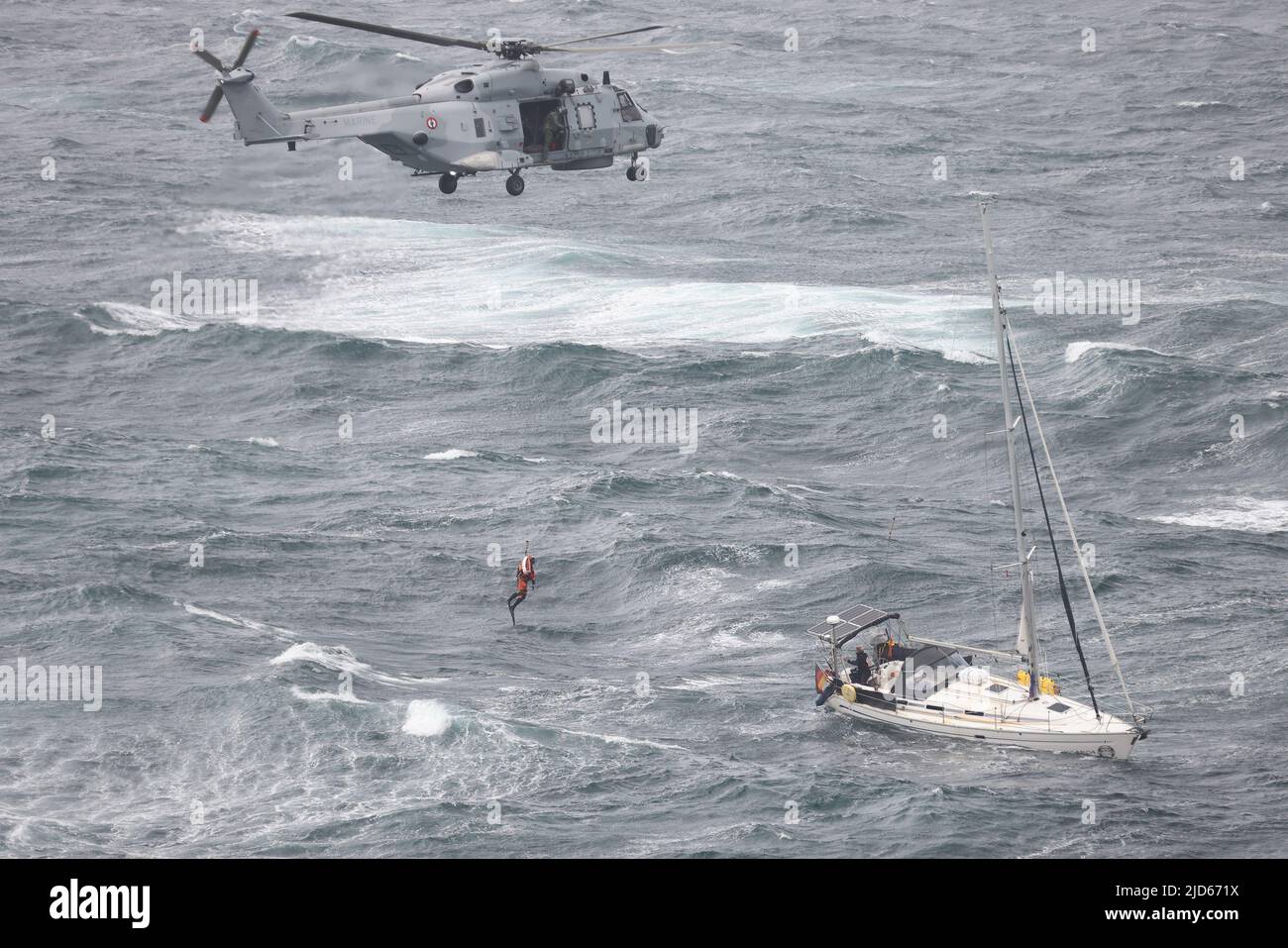 The Bay of Biscay, Spain. 18th June 2022. 18th June 2022 Cunard's Queen Victoria cruise ship