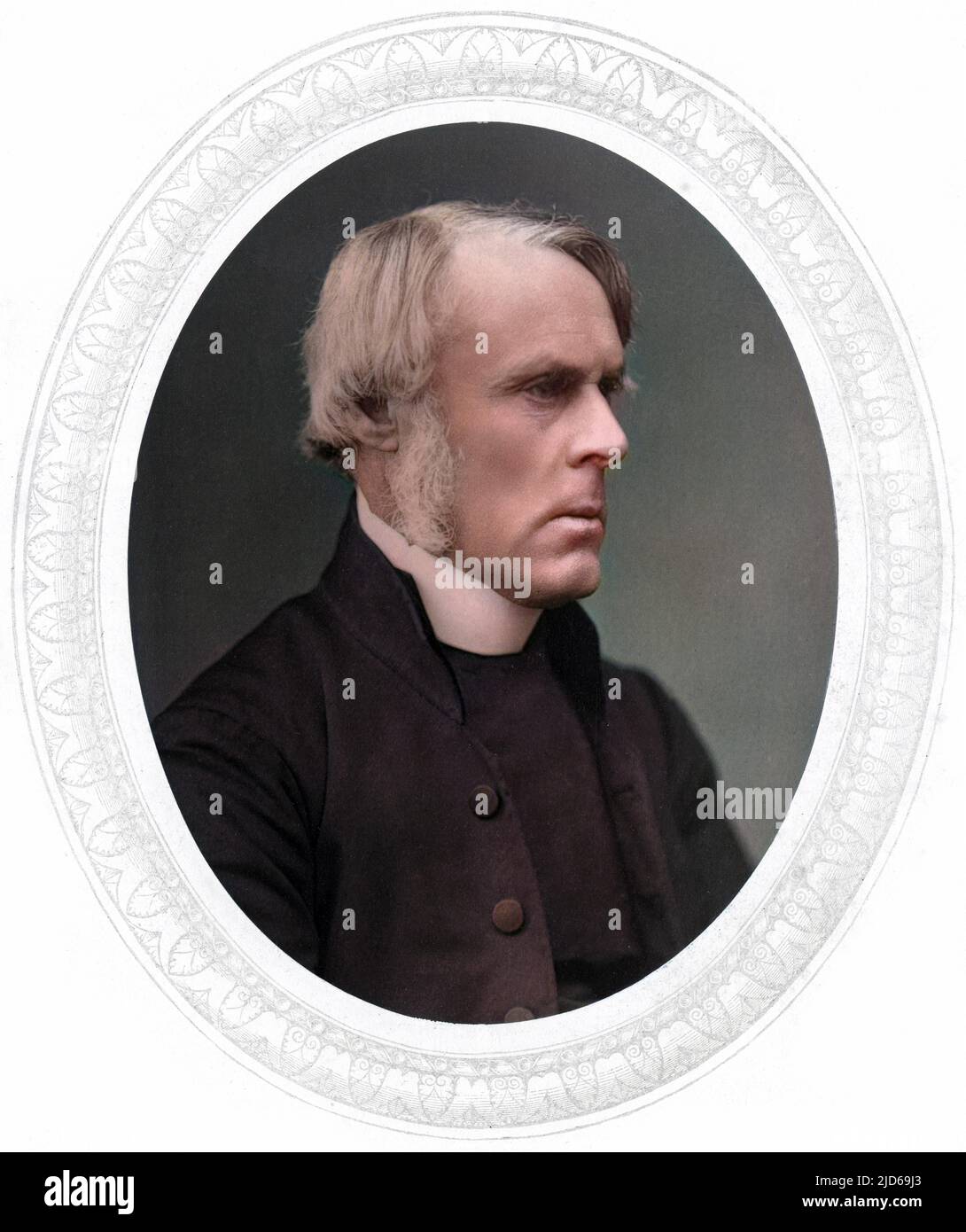 JOHN JACKSON (1811 - 1885), Bishop of Lincoln, later of London. Colourised version of : 10161664 Stock Photo
