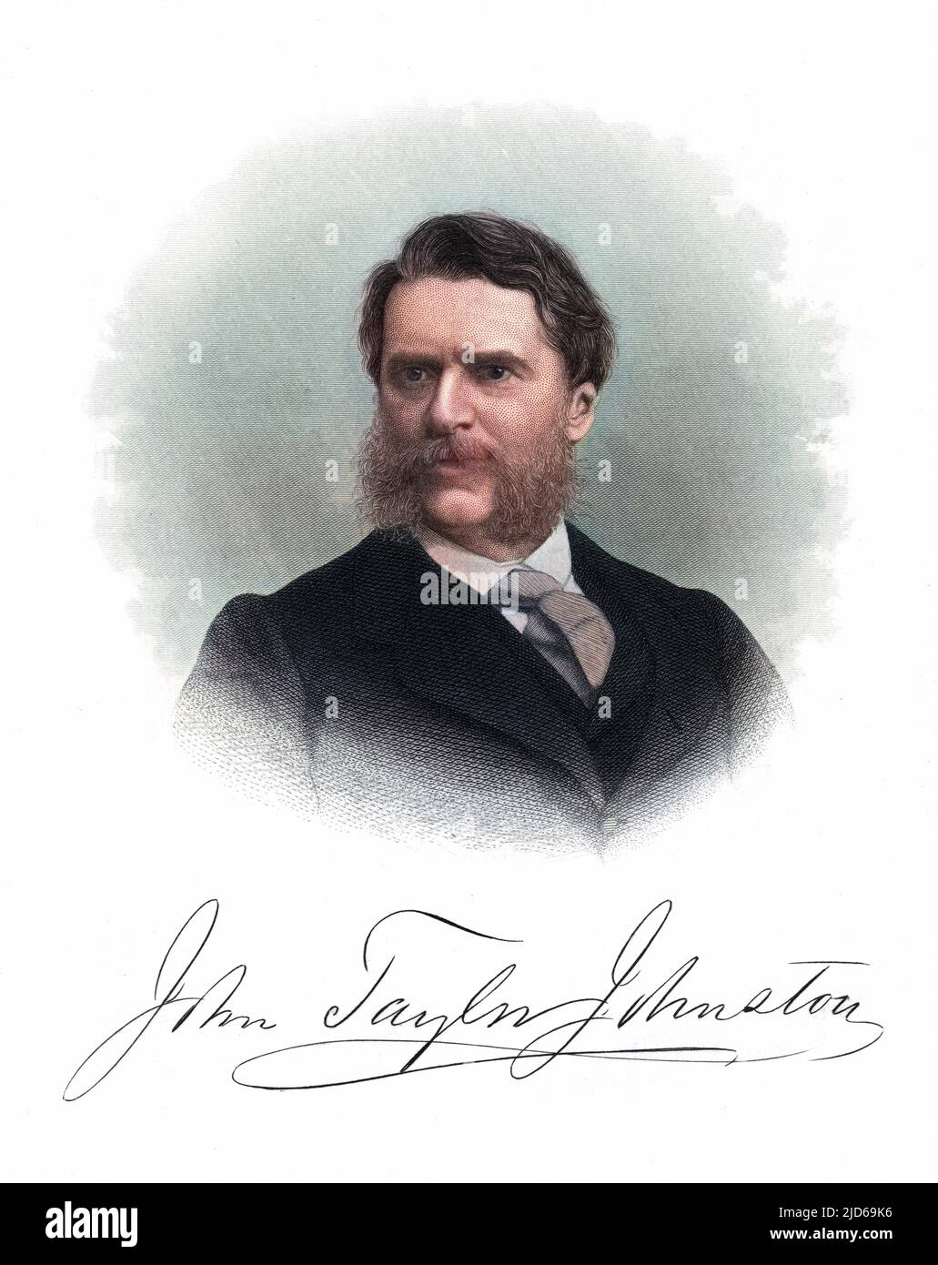 JOHN TAYLOR JOHNSTON American railway magnate and art collector