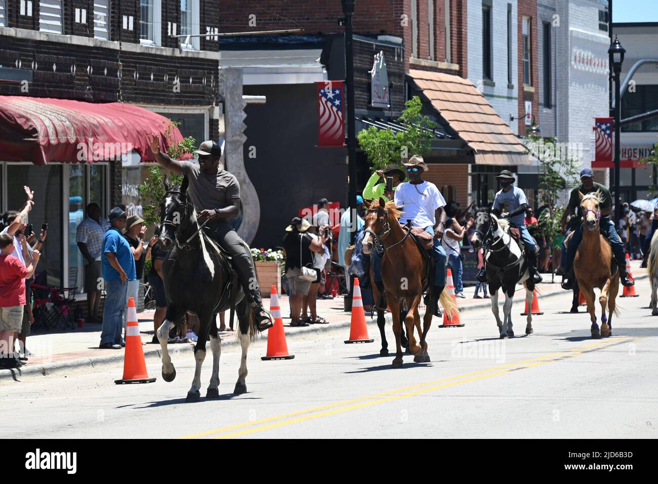 Freed slaves celebrating hires stock photography and images Alamy