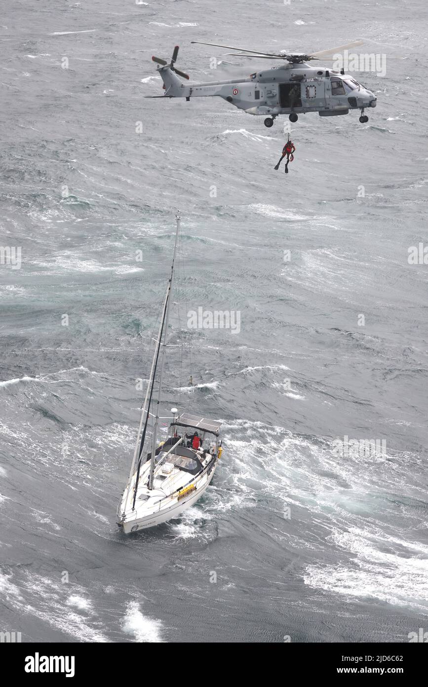 The Bay of Biscay, Spain. 18th June 2022. 18th June 2022 Cunard's Queen Victoria cruise ship
