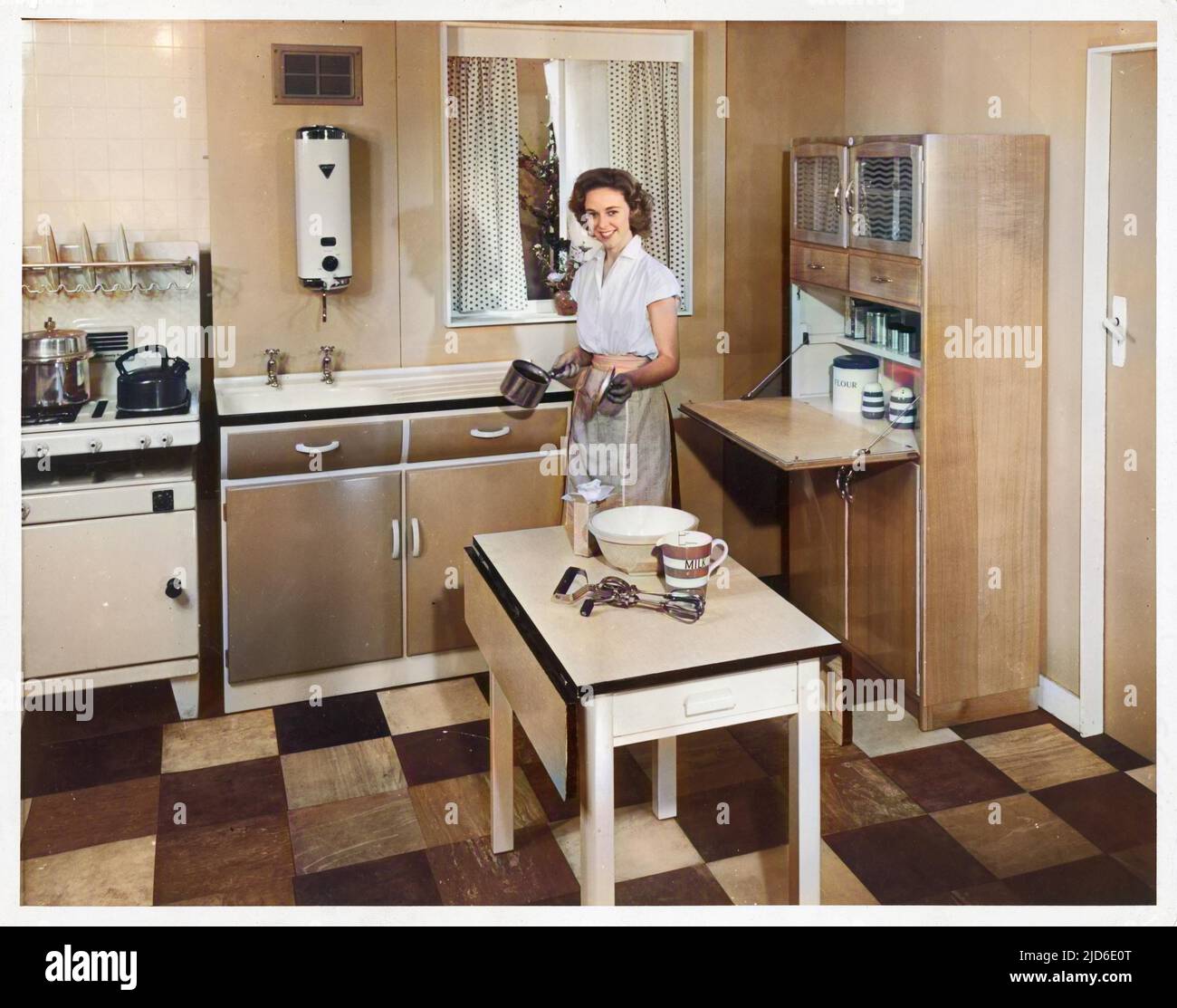 1950s kitchen hi-res stock photography and images - Alamy 1950s kitchen hi-res stock photography and images - Alamy