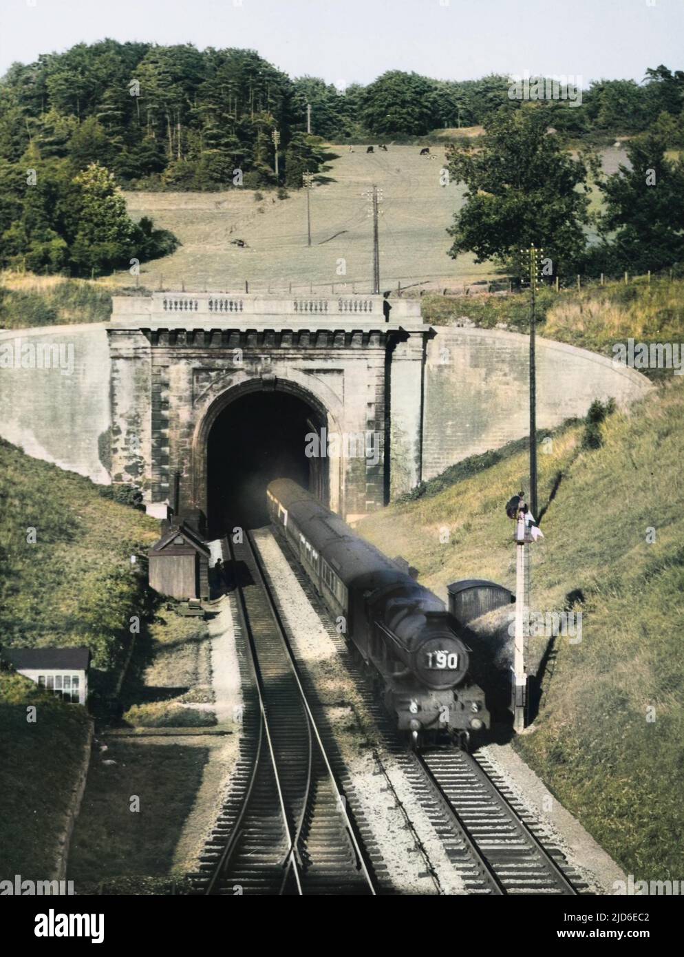 Isambard Kingdom Brunel's famous Box Tunnel, Corsham, Wiltshire, took 5