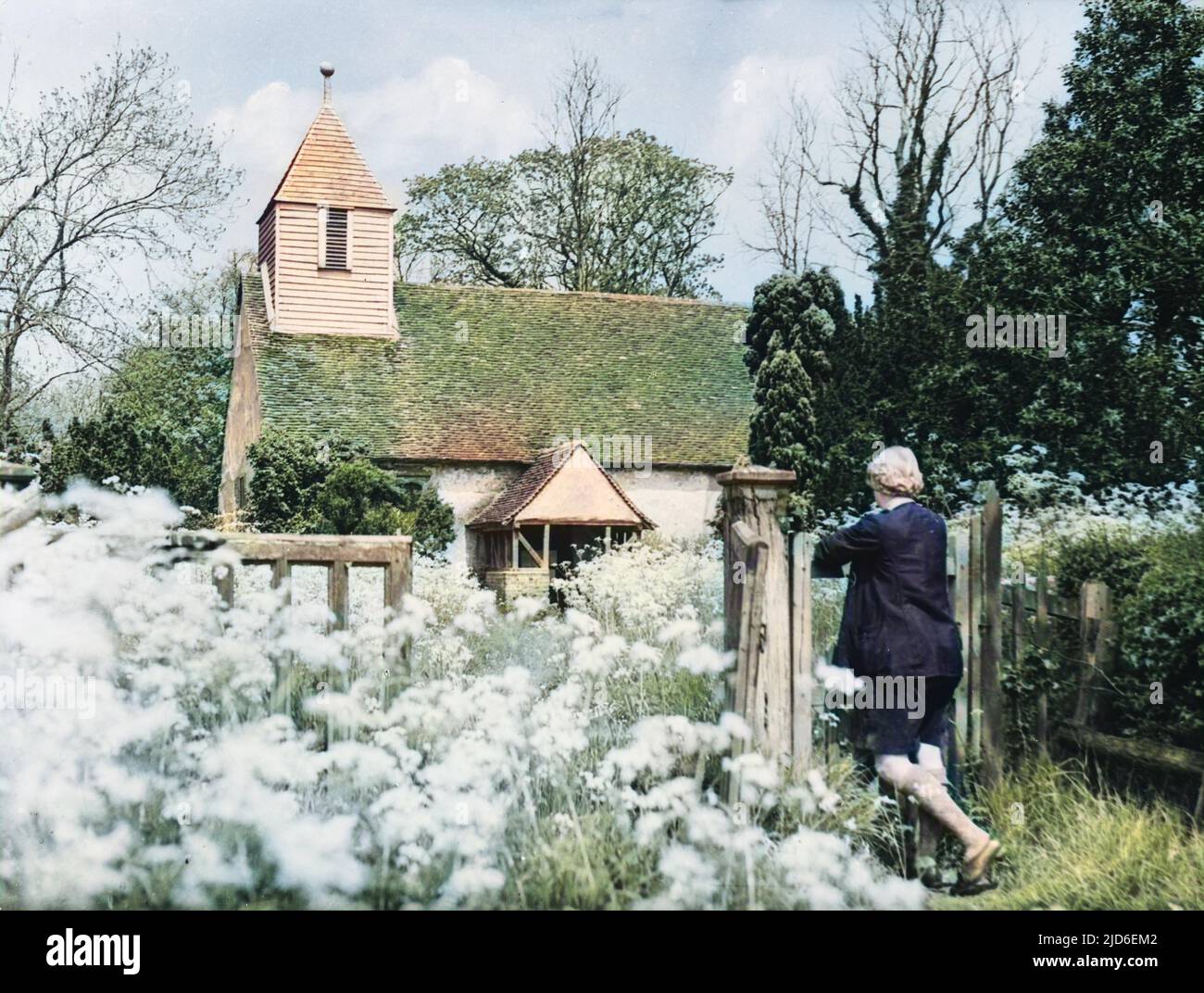 All Saints Church, Berners Roding, Essex, which dates from the 14th
