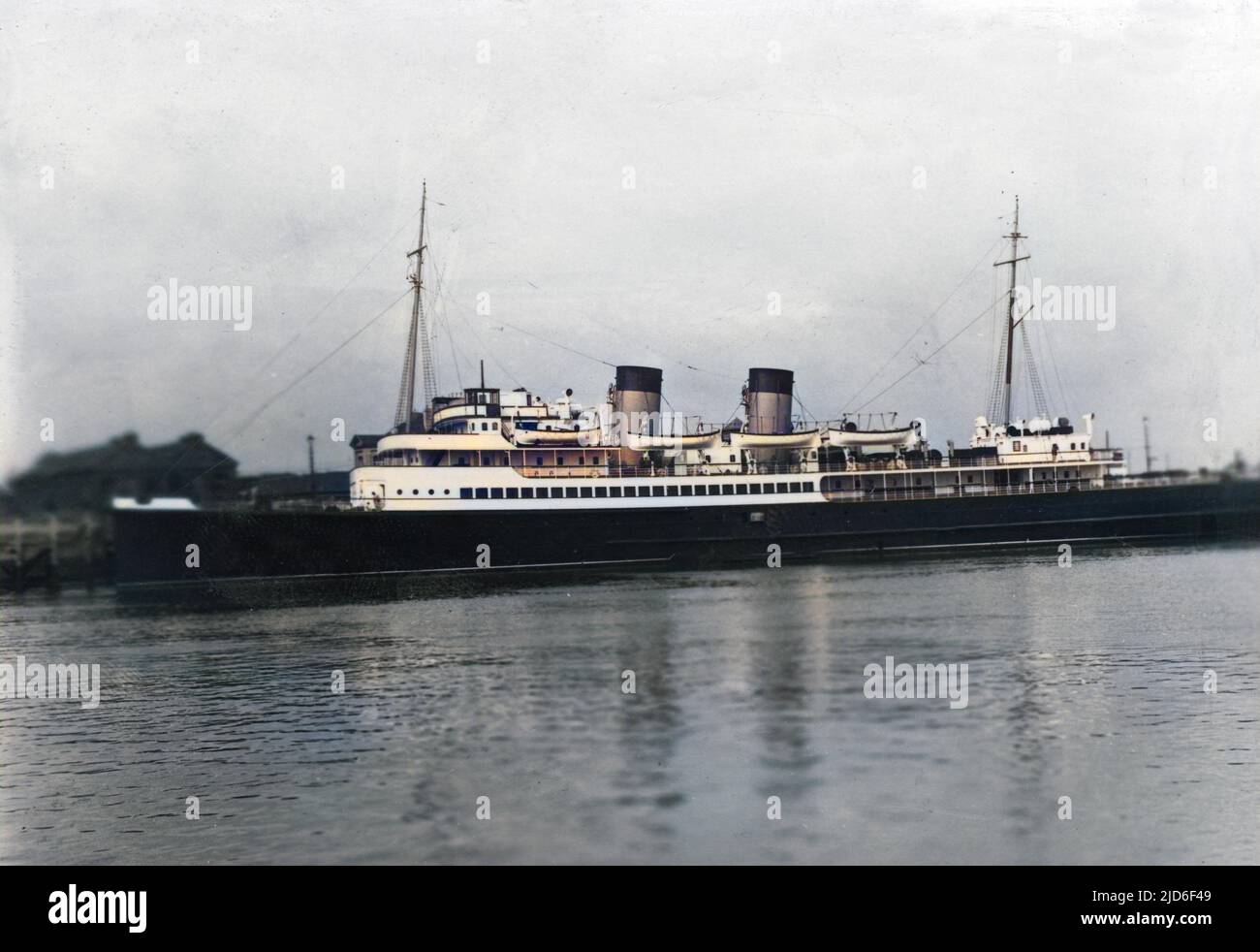 The Ostend (Belgium) to Dover (England) cross channel ferry boat