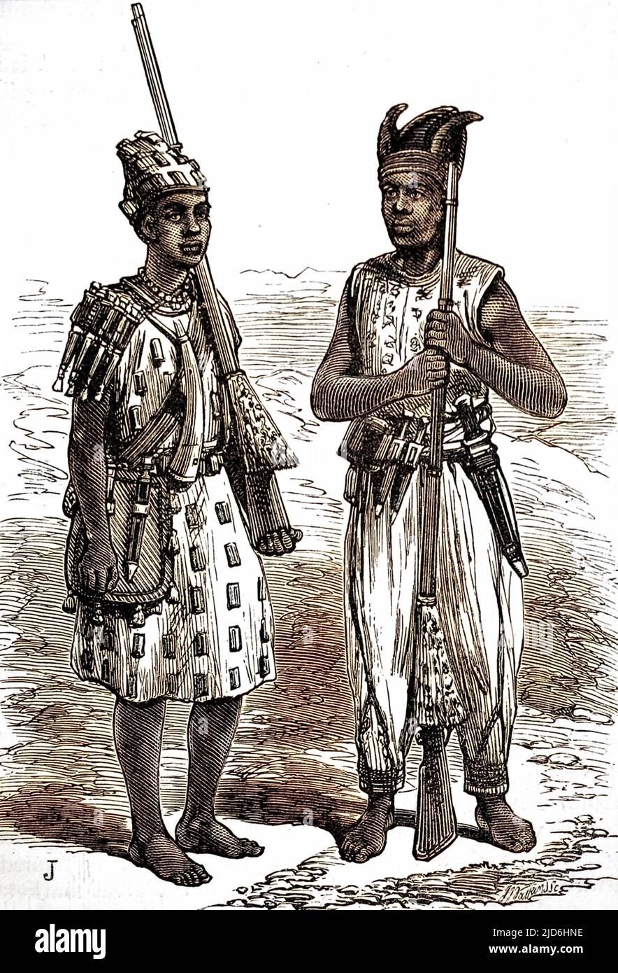 Soldiers from the Fante tribe who served under the British in their war