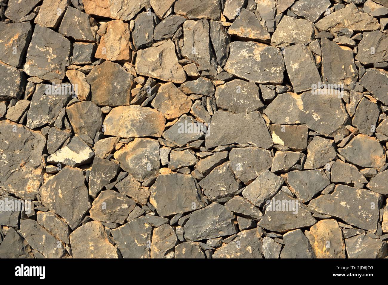 a Gray stone wall texture pattern background Stock Photo - Alamy