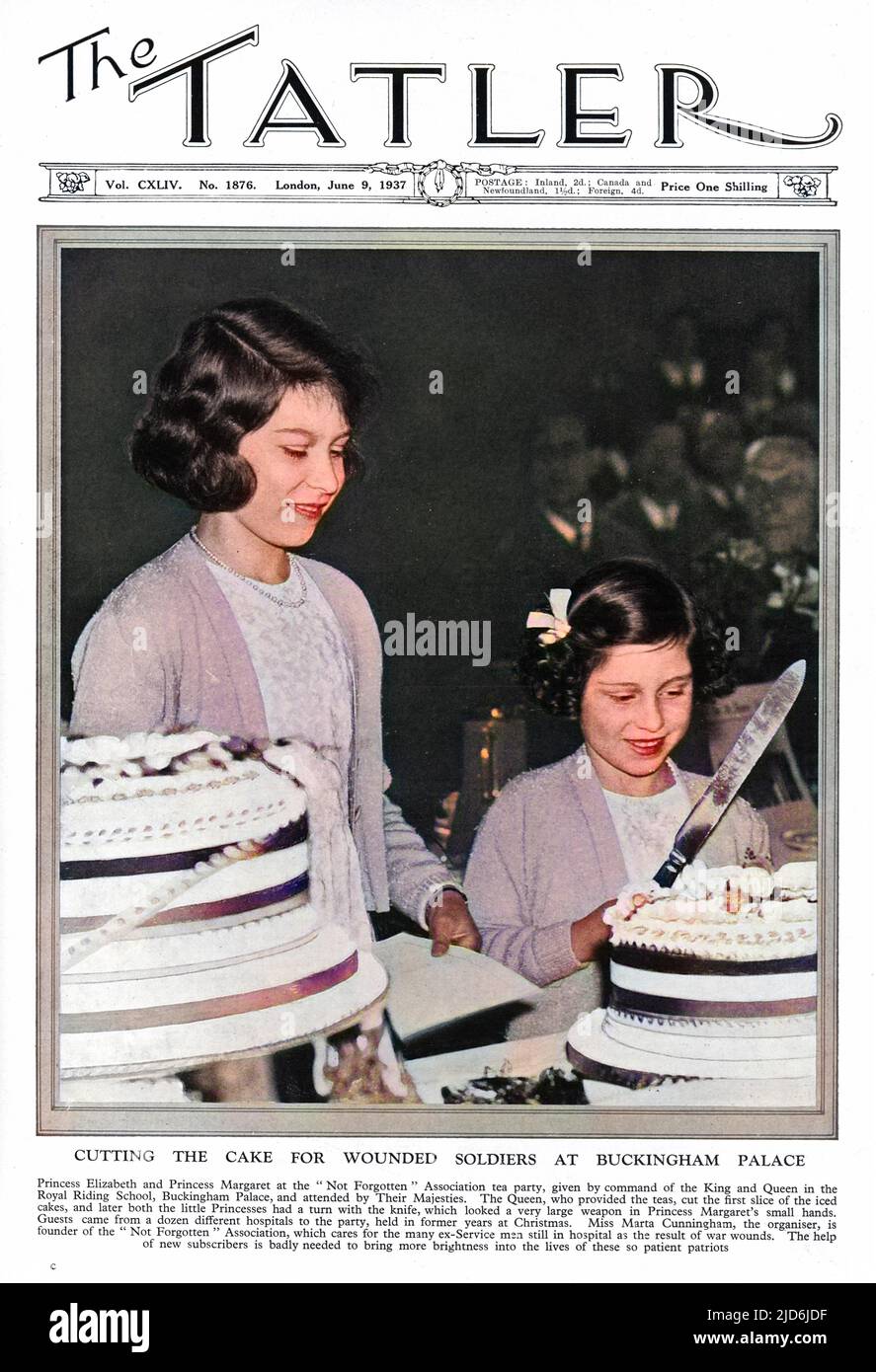 The queen elizabeth ii cake Cut Out Stock Images &amp; Pictures - Alamy