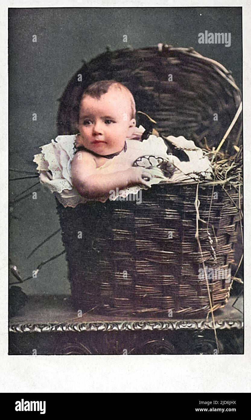 Doll in a basket hi res stock photography and images Alamy