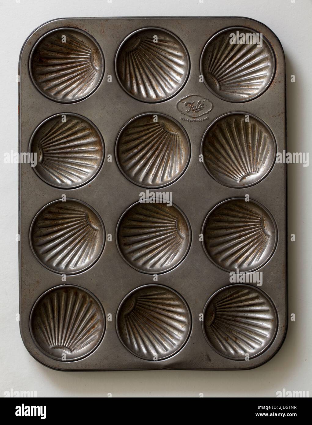 Vintage Tala Baking Tray Madeleines Stock Photo