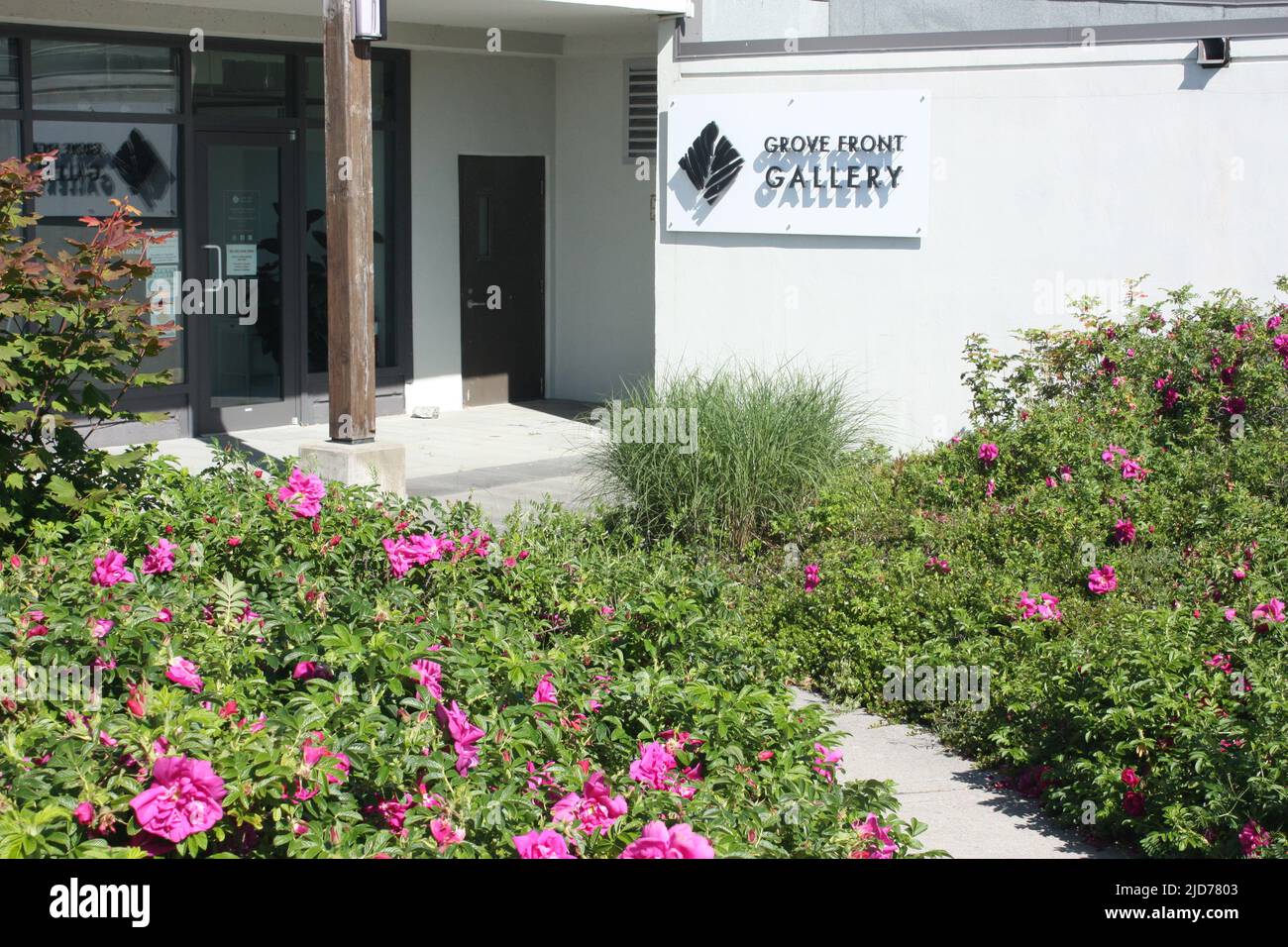 Art Gallery by the beach in Sechelt, BC, Canada Stock Photo Alamy