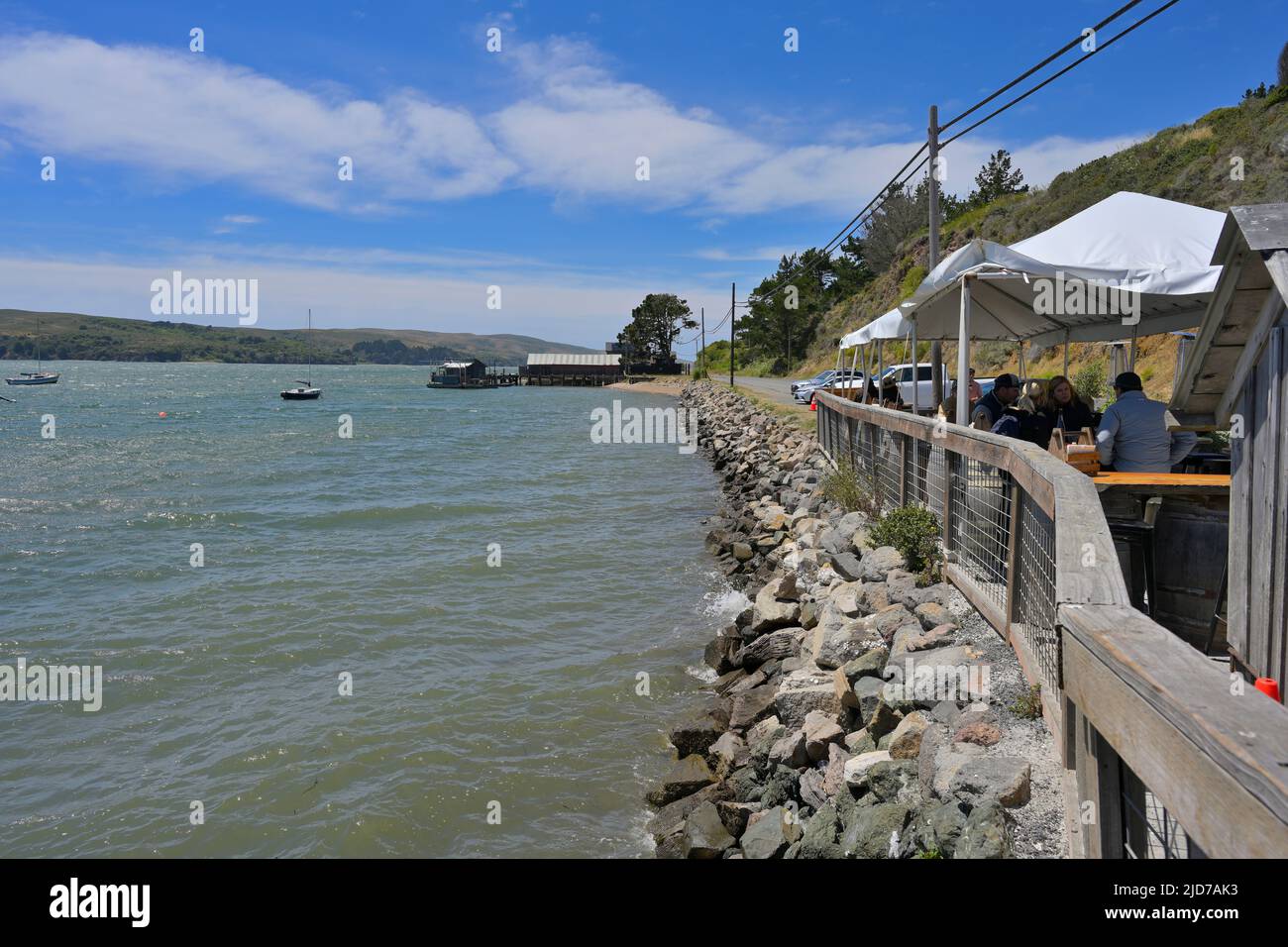 The Marin Oyster Company / Marshall Store at the beautiful Tomales Bay
