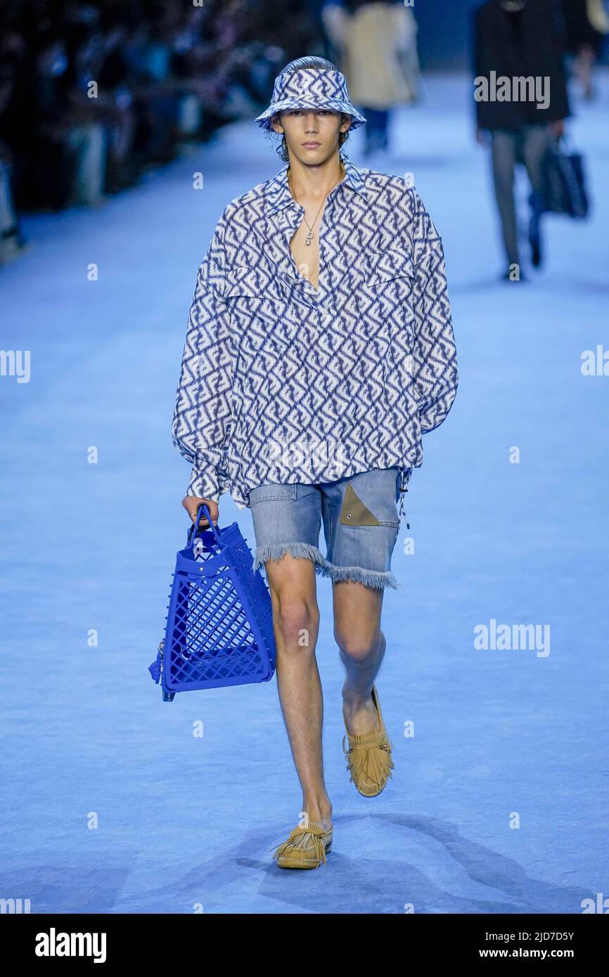 Milan, Italy. 18th June, 2022. Milan, Milan Fashion Week, men's spring