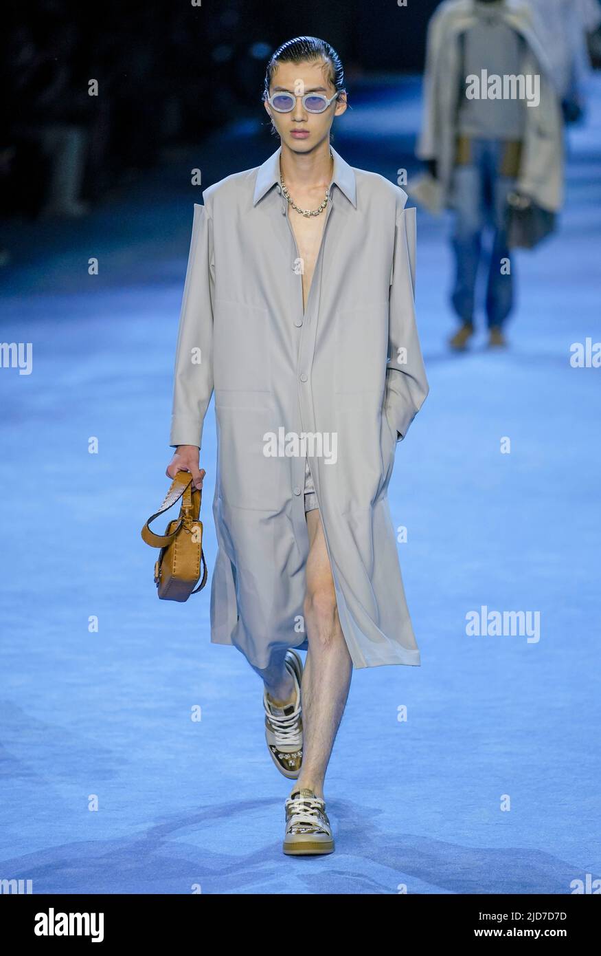 Milan, Italy. 18th June, 2022. Milan, Milan Fashion Week, men's spring