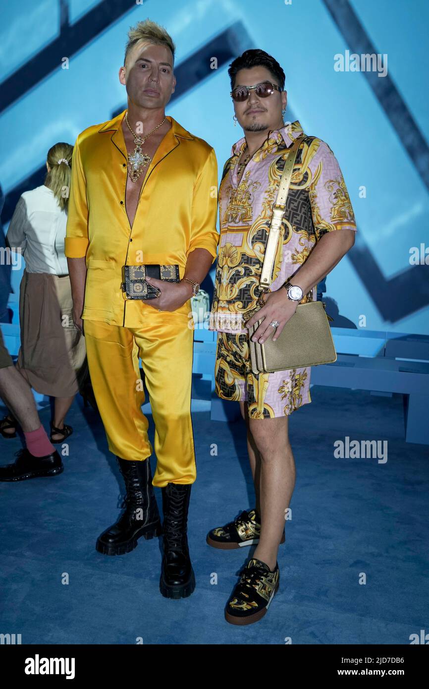 Milan, Italy. 18th June, 2022. Milan, Milan Fashion Week, men's spring summer 2023. Milan, Men's
