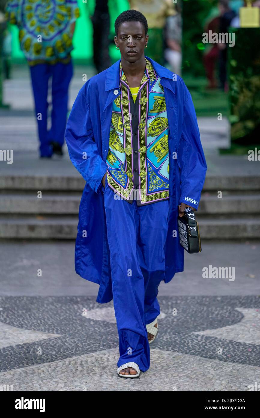 Milan, Italy. 18th June, 2022. Milan, Milan Fashion Week, men's spring summer 2023. Milan, Men's