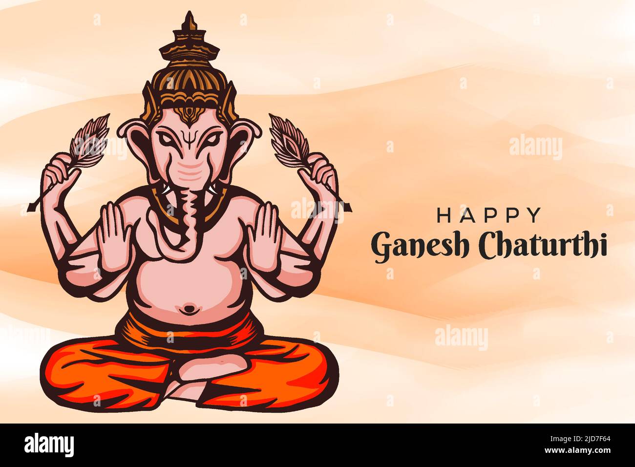 happy Ganesh chaturthi festival with watercolor brush background Stock Vector Image & Art - Alamy happy Ganesh chaturthi festival with watercolor brush background Stock Vector Image & Art - Alamy