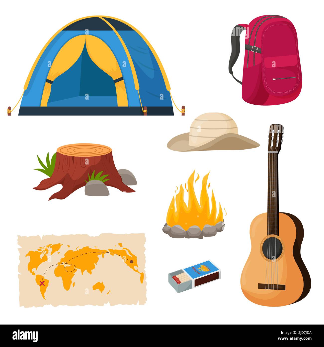 Camping top bundle set