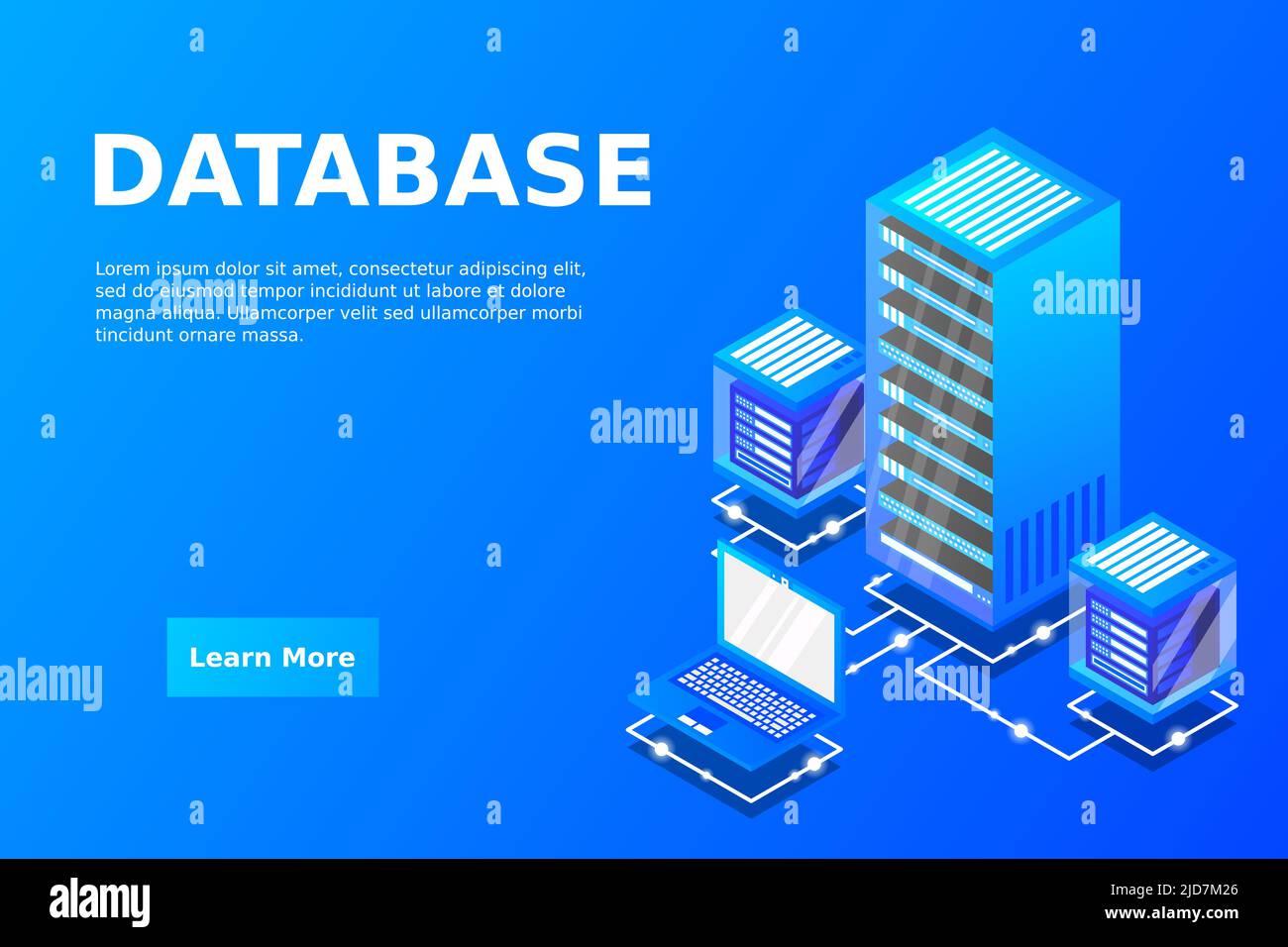 Server room isometric, Cloud storage data, Data center, Big data ...