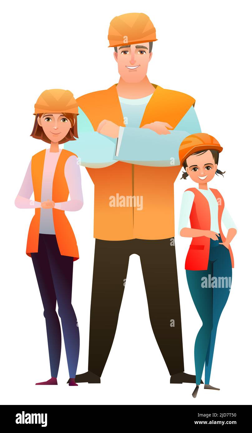 Builder Man Stock Illustrations – 46,325 Builder Man Stock