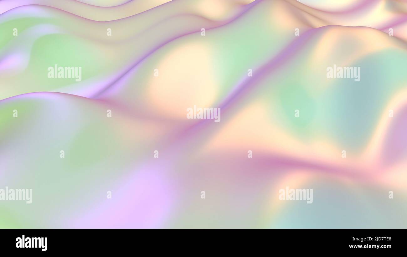 Modern wave color Vibrant Fluid art 3d render Stock Photo - Alamy