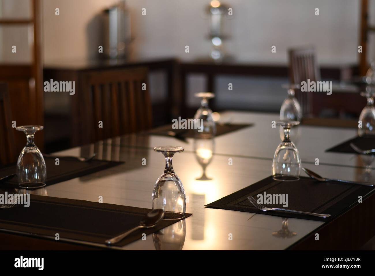 Decorated dining table hi-res stock photography and images - Alamy