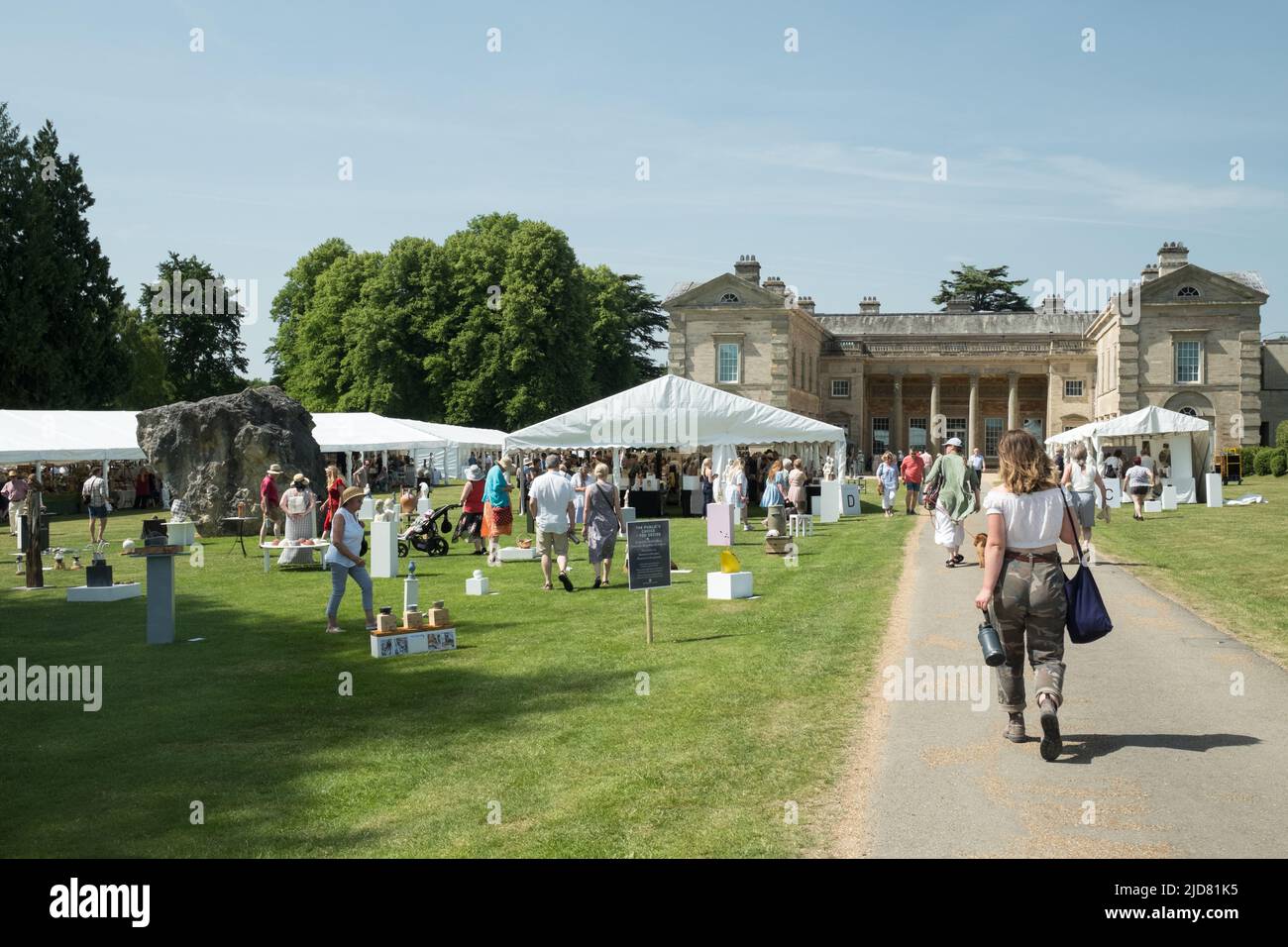 Potfest in the Park at Compton Verney Warwickshire Stock Photo