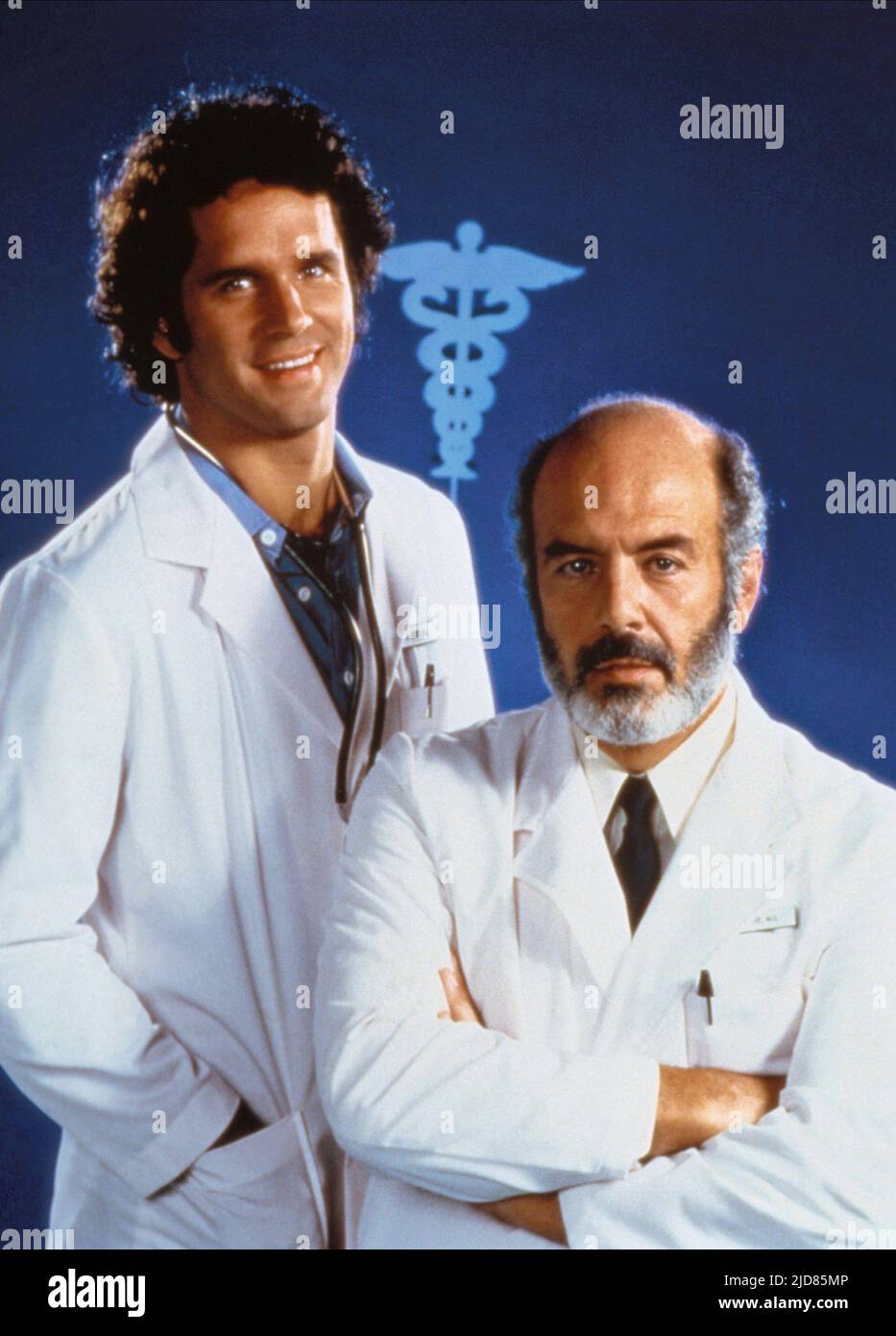 HARRISON,ROBERTS, TRAPPER JOHN  M.D., 1979, Stock Photo