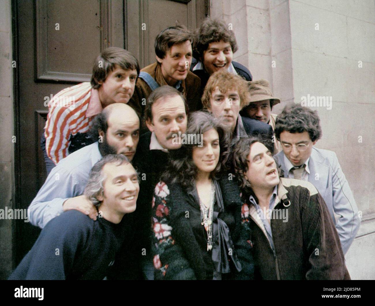 PALIN,CLEESE,COOK,GILLIAM,BRON,JONES,ATKINSON, THE SECRET POLICEMAN'S BALL, 1979, Stock Photo