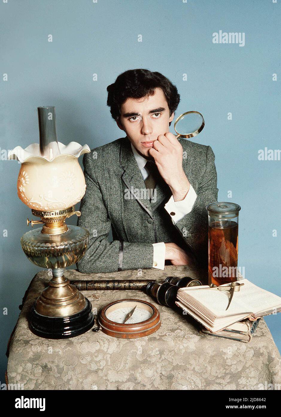 GUY HENRY, YOUNG SHERLOCK THE MYSTERY OF THE MANOR HOUSE, 1982 Stock