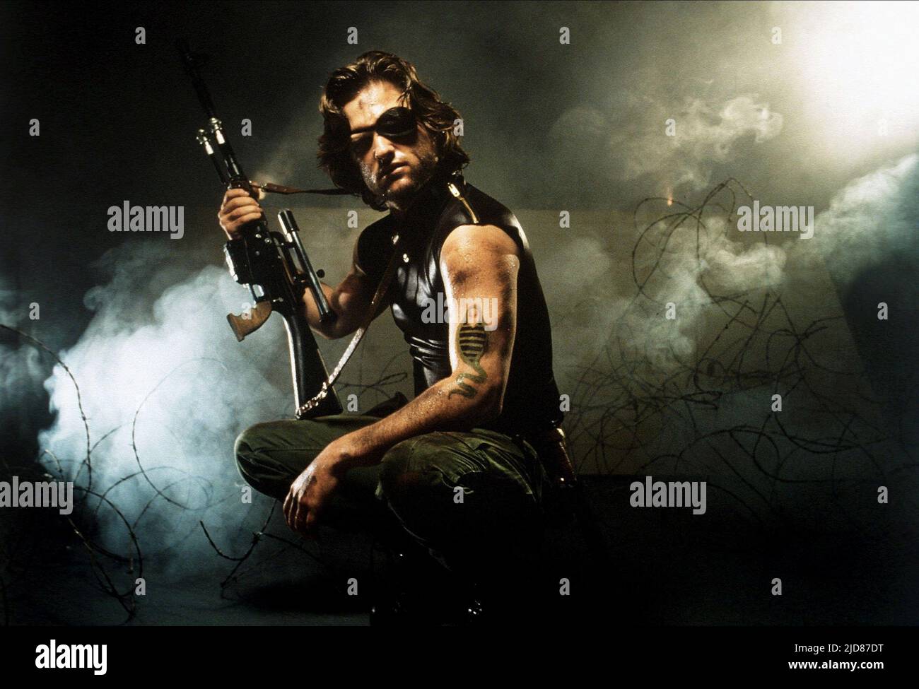 KURT RUSSELL, ESCAPE FROM NEW YORK, 1981, Stock Photo