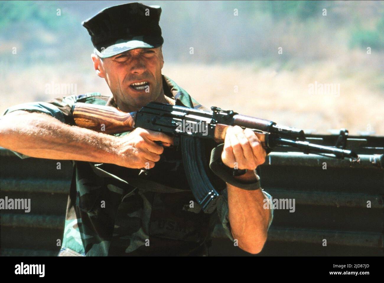 CLINT EASTWOOD, HEARTBREAK RIDGE, 1986 Stock Photo Alamy