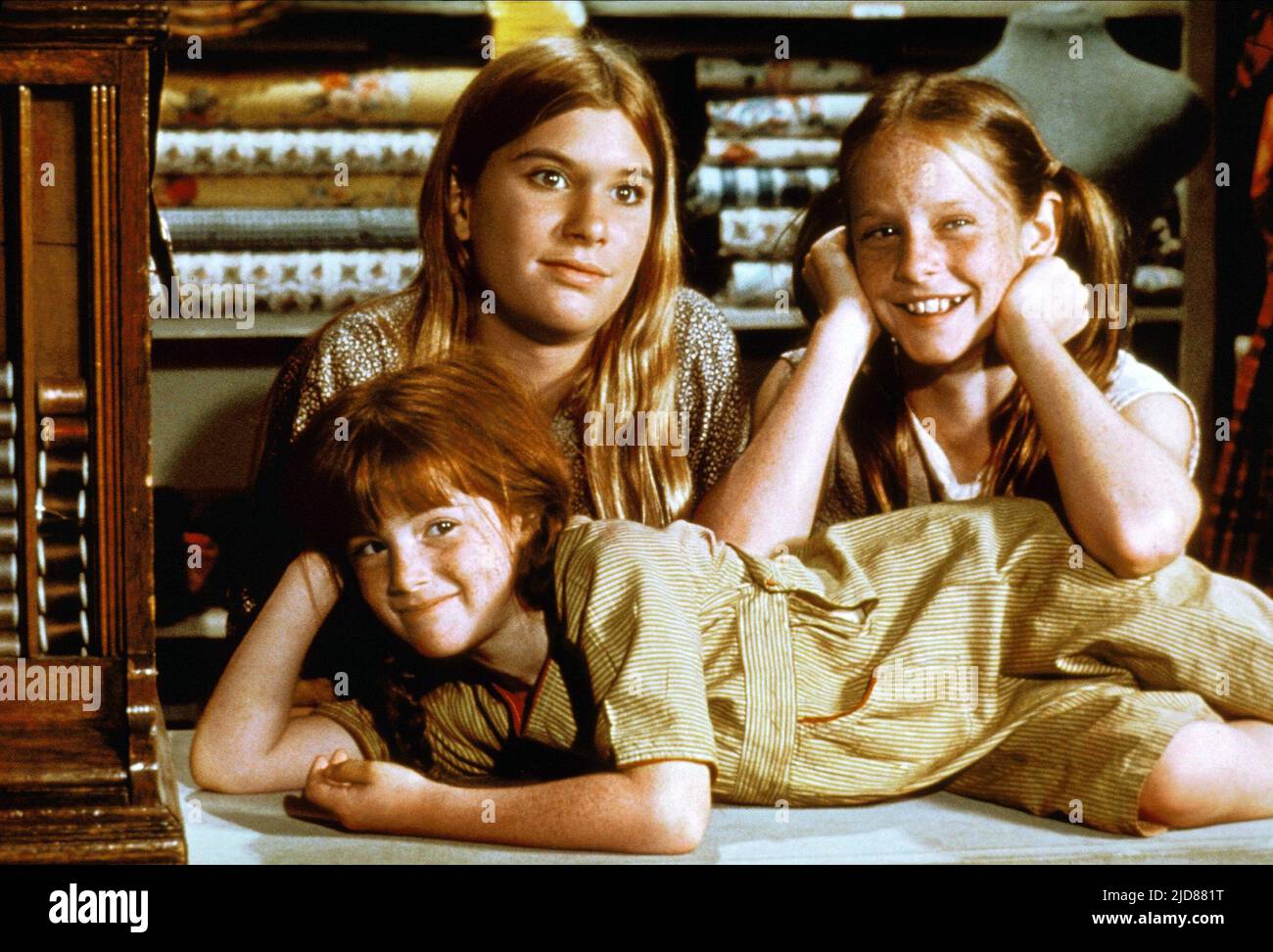 NORTON-TAYLOR,MCDONOUGH,COTLER, THE WALTONS, 1980, Stock Photo