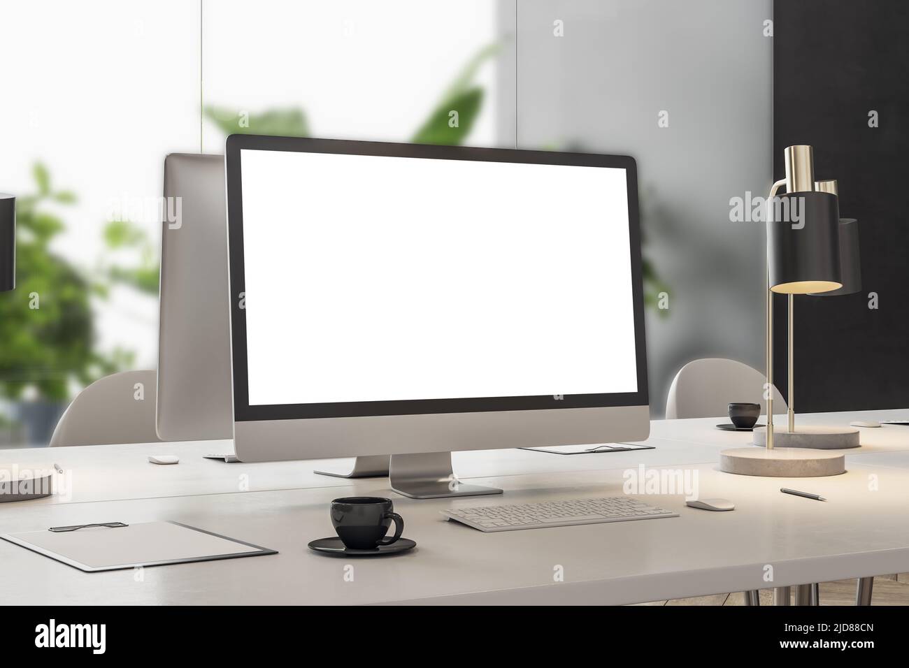 Pc Computer Perspective 3d illustration metallic computer hi-res stock photography and images ...