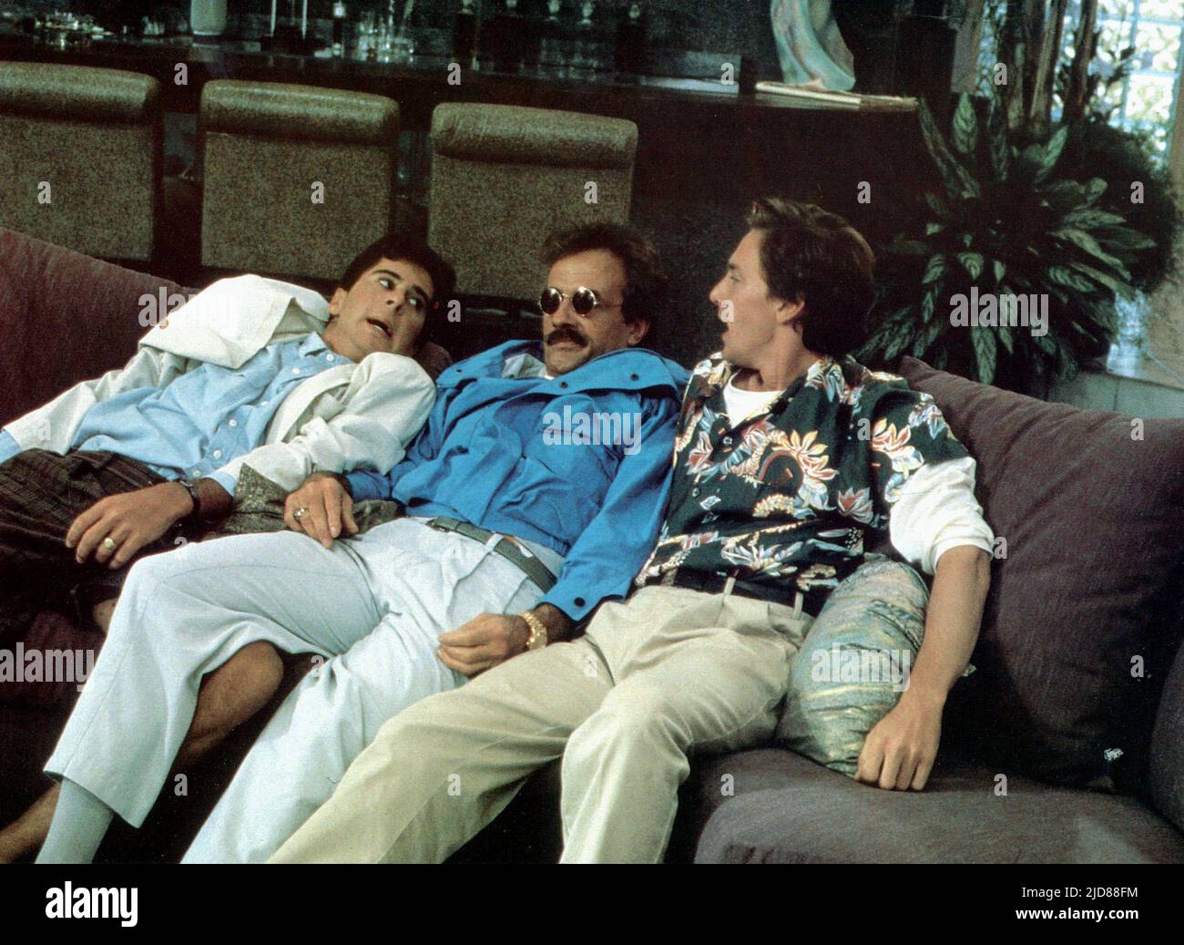 SILVERMAN,KISER,MCCARTHY, WEEKEND AT BERNIE'S, 1989, Stock Photo
