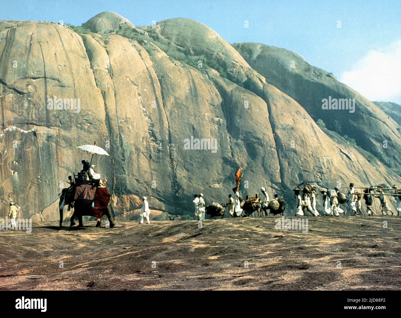 MOVIE SCENE, A PASSAGE TO INDIA, 1984, Stock Photo
