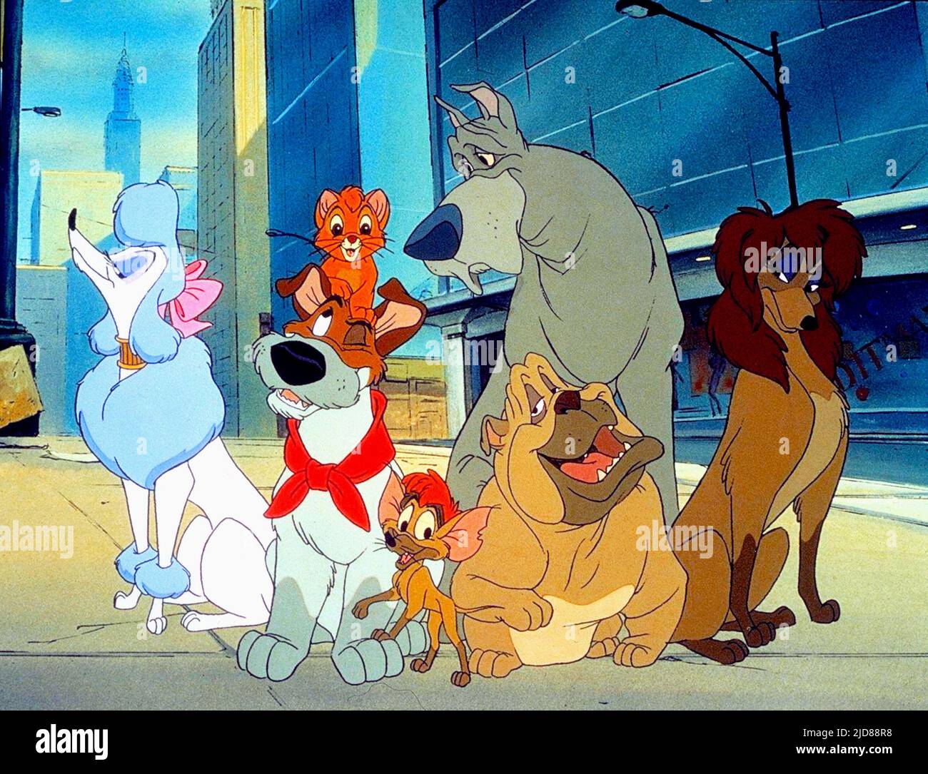 DODGER OLIVER GANG OLIVER And COMPANY 1988 Stock Photo Alamy