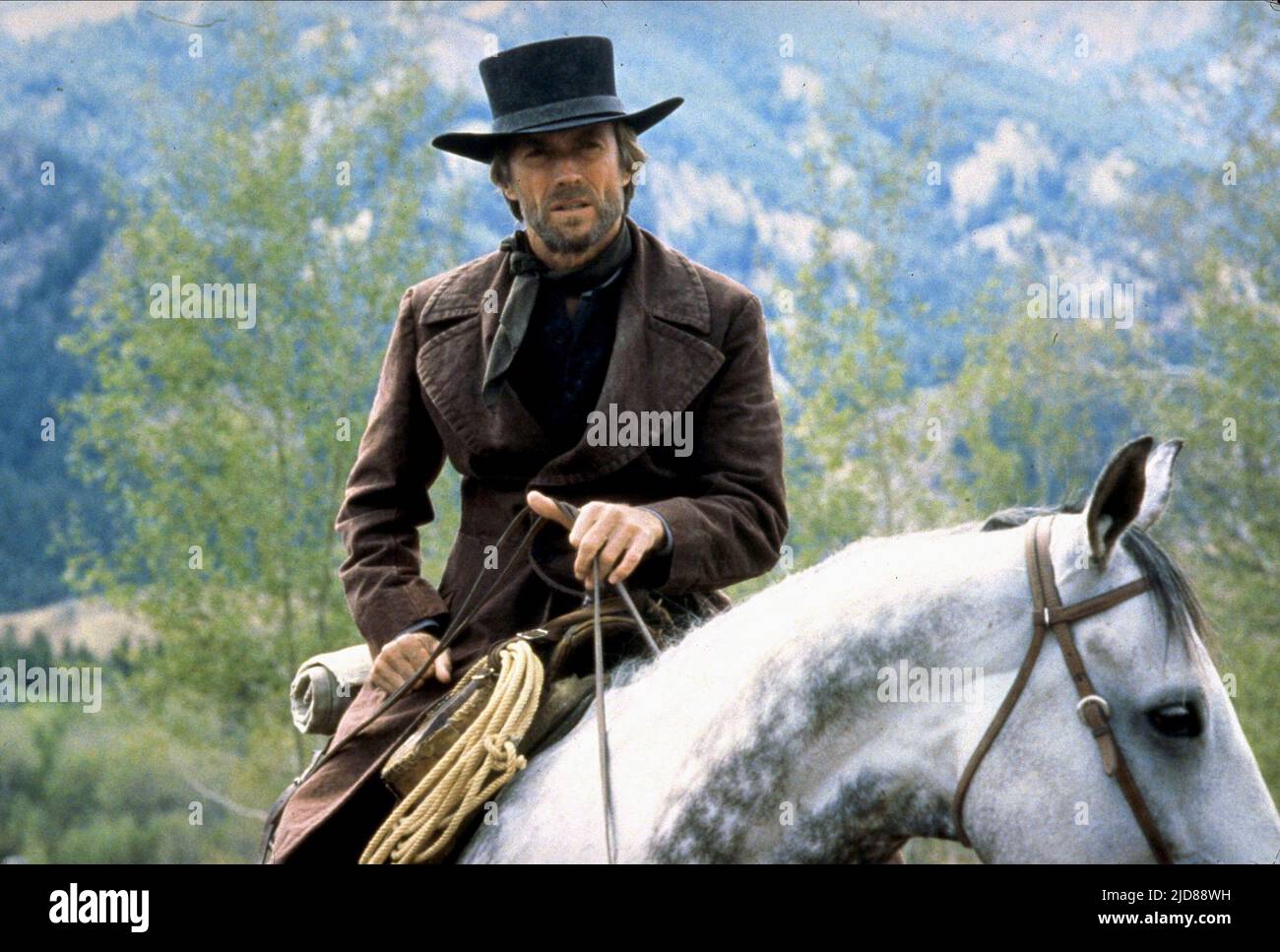 CLINT EASTWOOD, PALE RIDER, 1985, Stock Photo