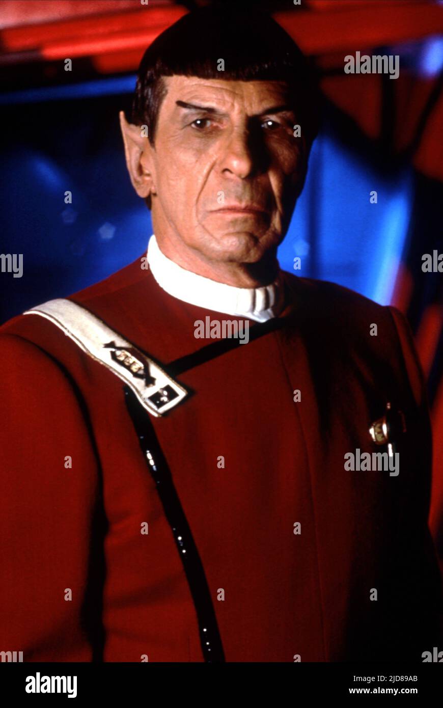 LEONARD NIMOY, STAR TREK V: THE FINAL FRONTIER, 1989, Stock Photo