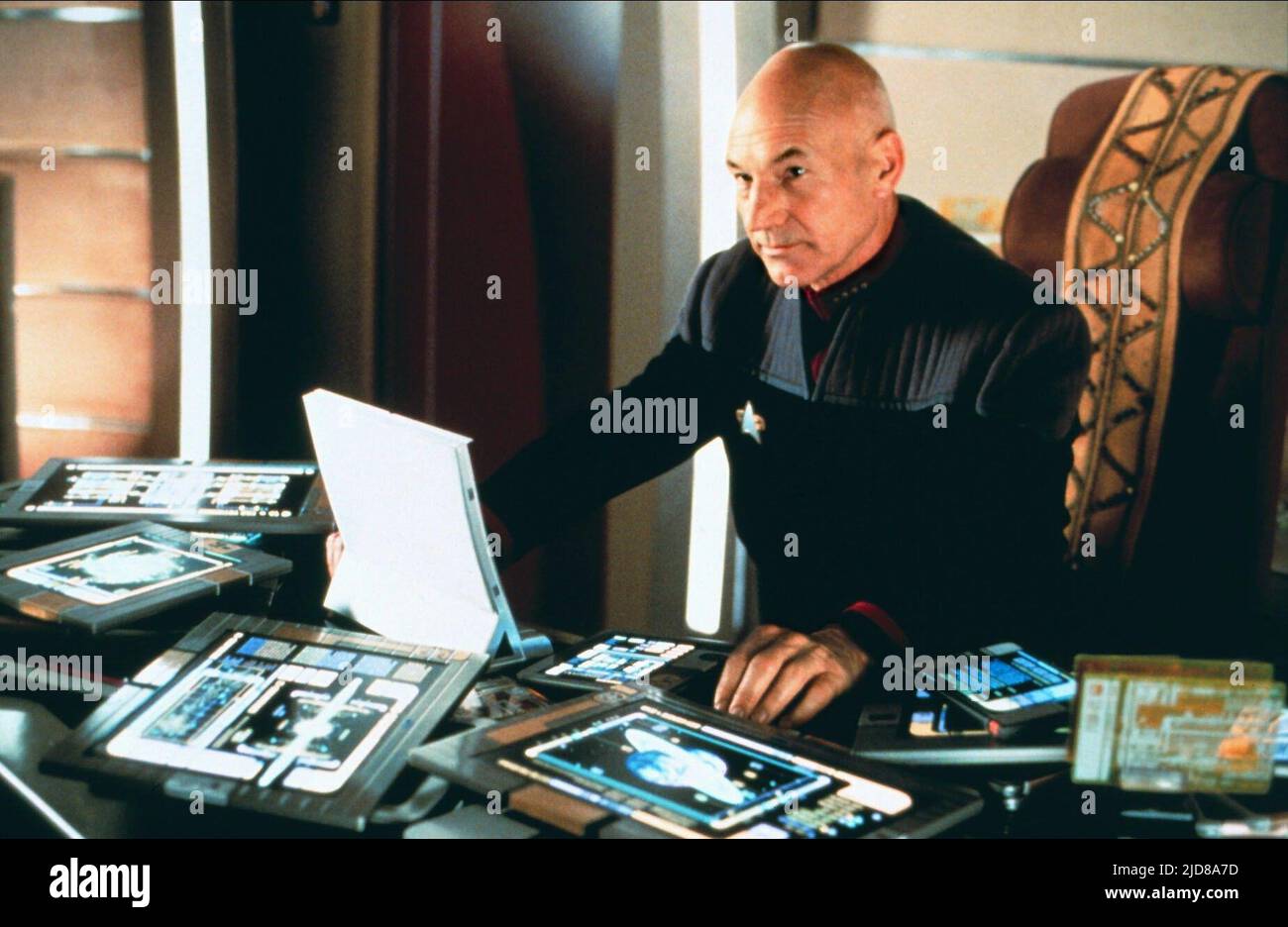 PATRICK STEWART, STAR TREK: INSURRECTION, 1998 Stock Photo