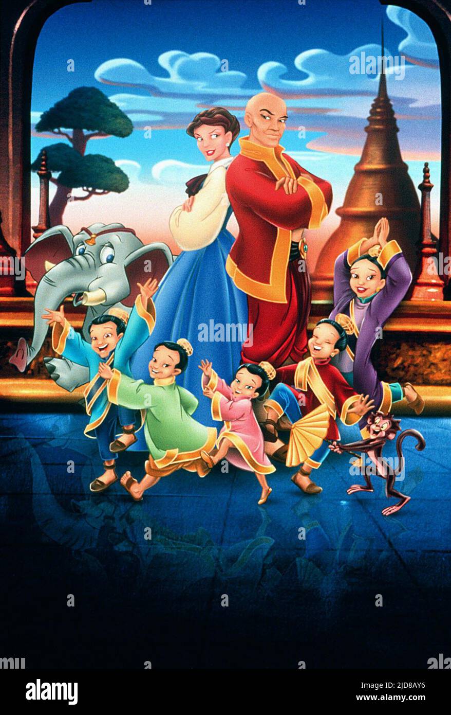 ANNA,KING,CHILDREN, THE KING AND I, 1999 Stock Photo