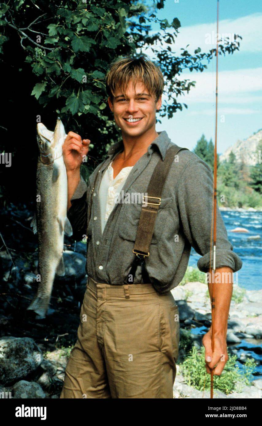 BRAD PITT, A RIVER RUNS THROUGH IT, 1992 Stock Photo