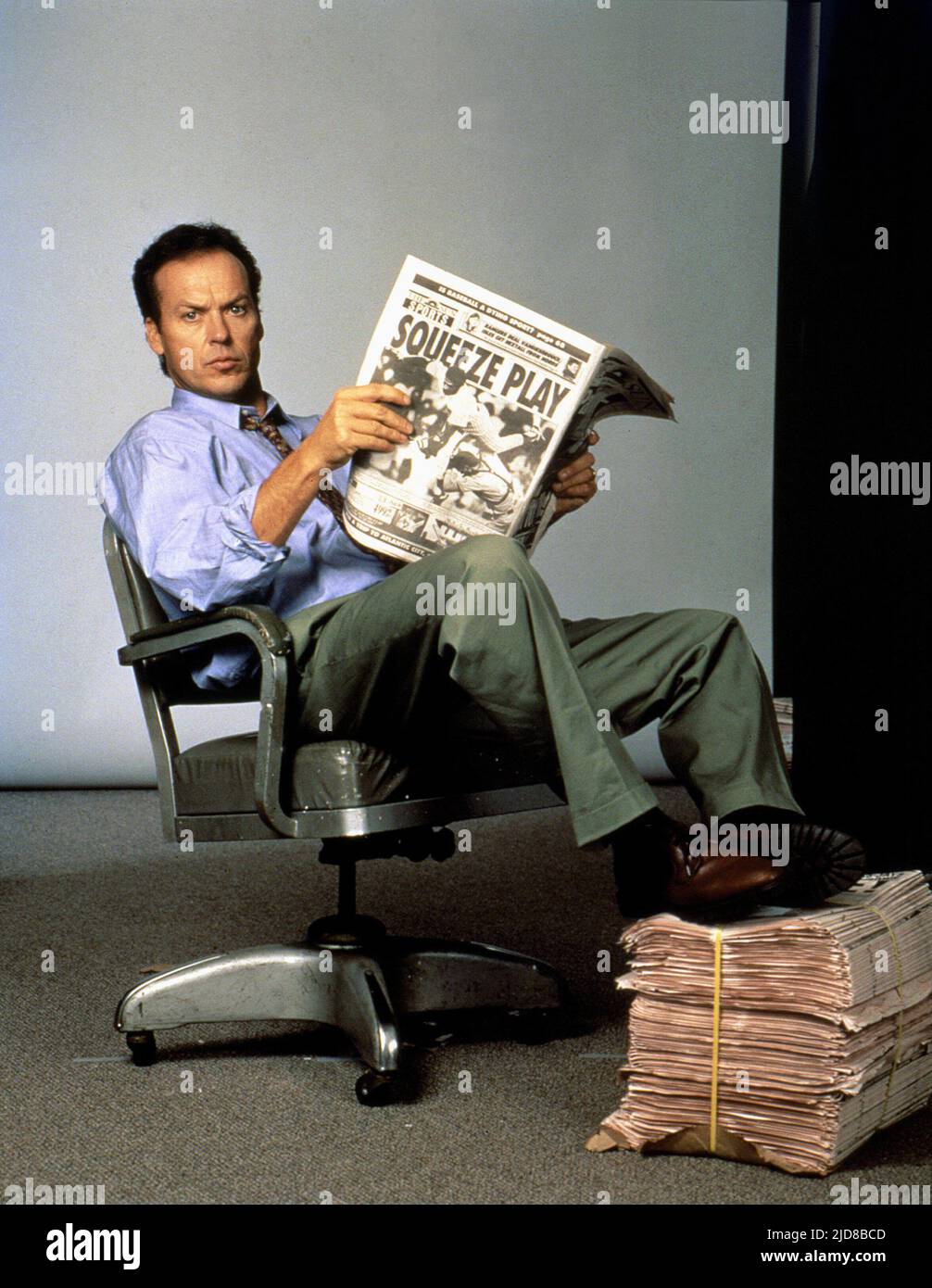 MICHAEL KEATON, THE PAPER, 1994 Stock Photo